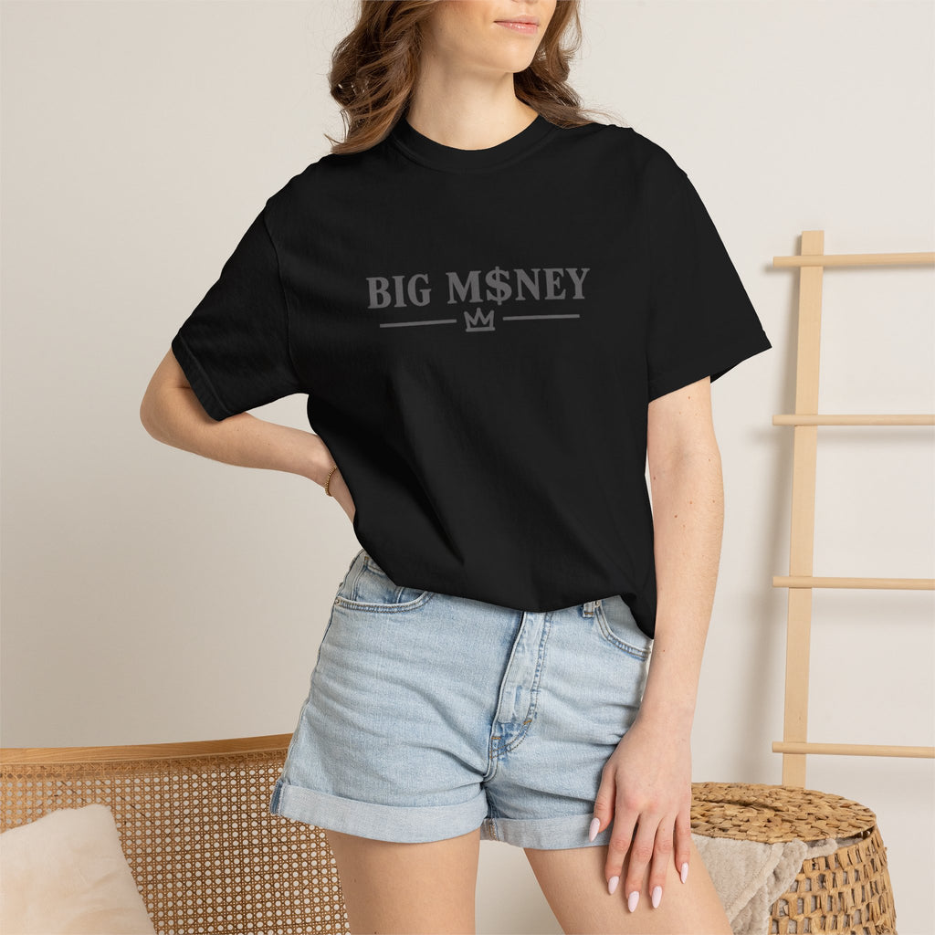Big Money Graphic T-Shirt — “The Goal Isn’t To Look Rich. It’s To Be Free.”