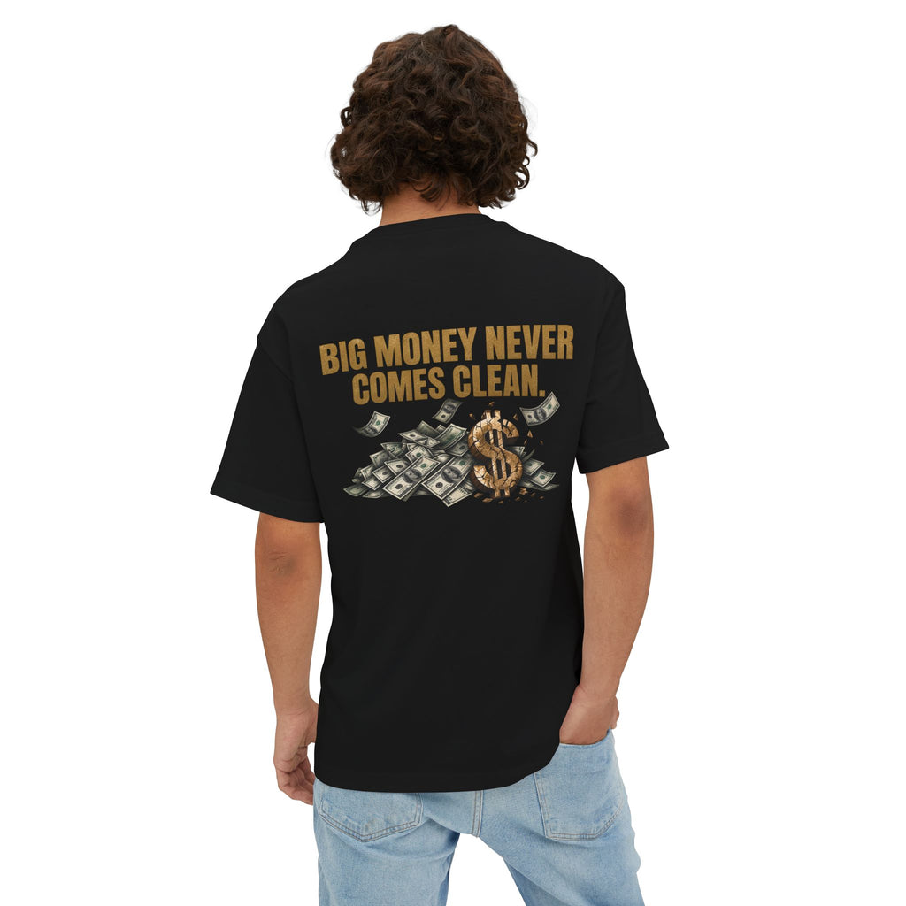 BIG M$ONEY “Never Comes Clean” Oversized T-Shirt