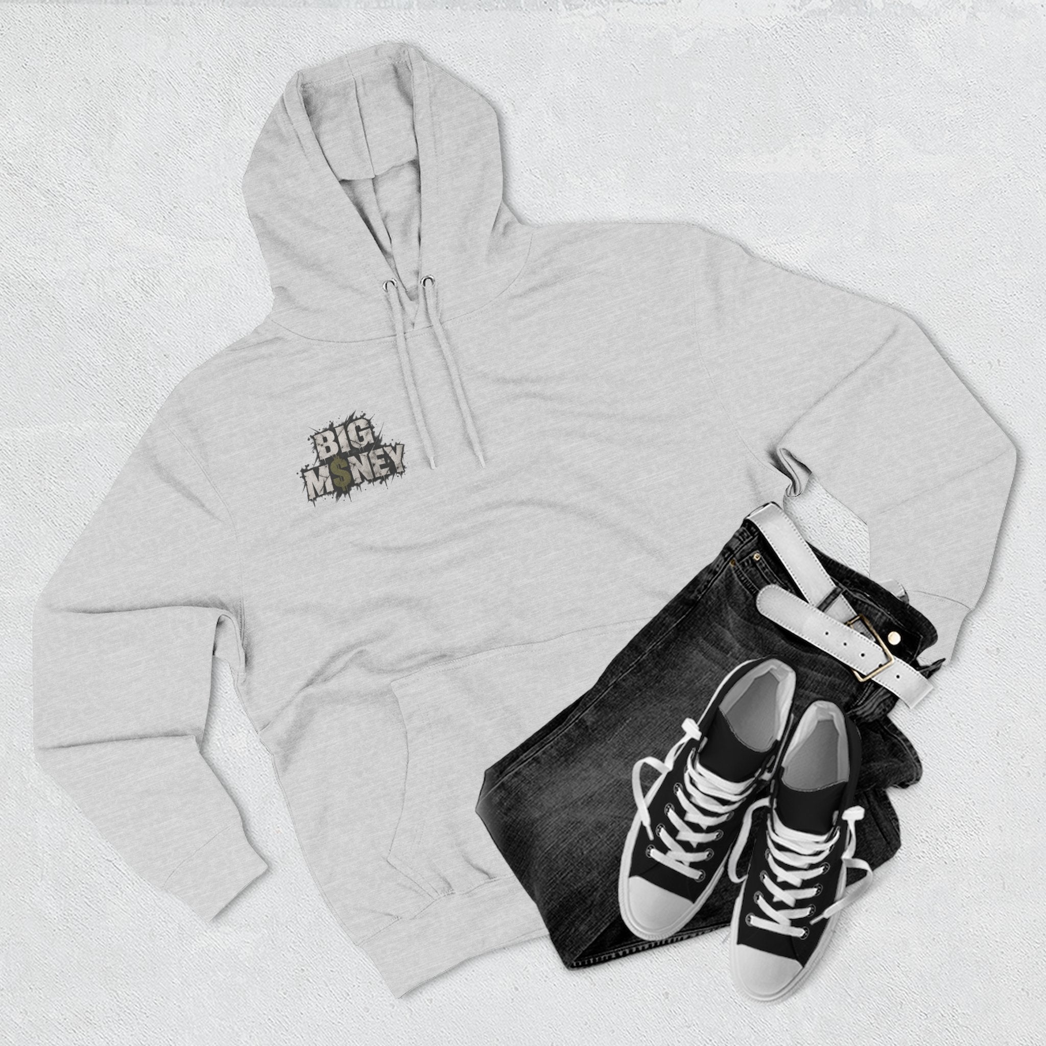 BIG M$ONEY “Dream It. Wear It. Build It.” Streetwear Hoodie