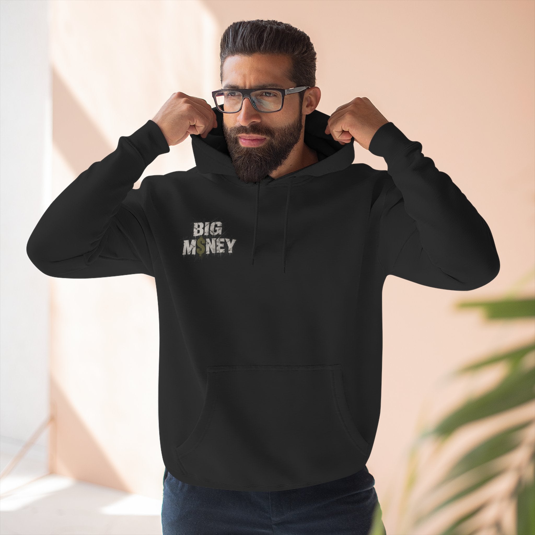 BIG M$ONEY “Dream It. Wear It. Build It.” Streetwear Hoodie