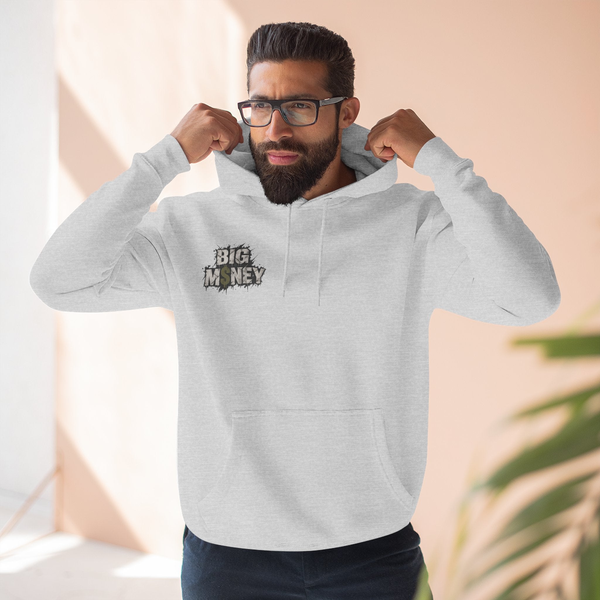 BIG M$ONEY “Dream It. Wear It. Build It.” Streetwear Hoodie